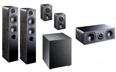 Indiana Line Nota X Home Cinema Set 5.1 Black Oak