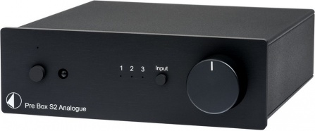 Pro-Ject Pre Box S2 analogue Black