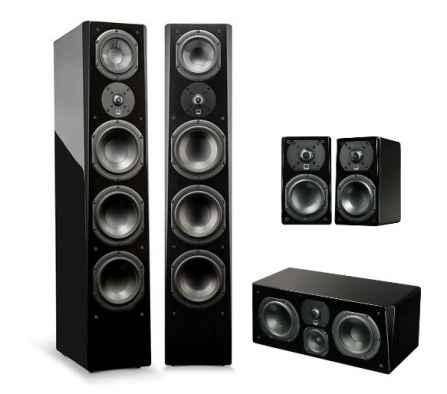 SVS Prime Pinnacle Surround Piano Gloss Black
