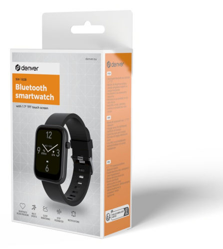 Chytré hodinky s BT - Denver SW-182 BLACK