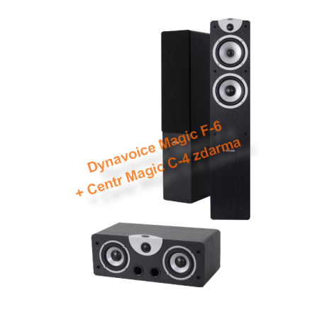 Dynavoice Magic F-6 + Centr Magic C-4 zdarma