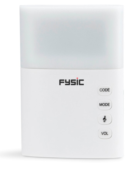 Fysic FD-110 - bezdrátový zvonek se světlem