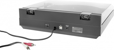 Dual DT 210 USB + Klipsch Reference Powered R-40PM Black