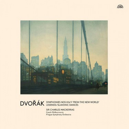 Česká filharmonie, FOK, Sir Ch. Mackerras, Dvořák - Symfonie č. 8 a 9 Z nového světa (3LP)