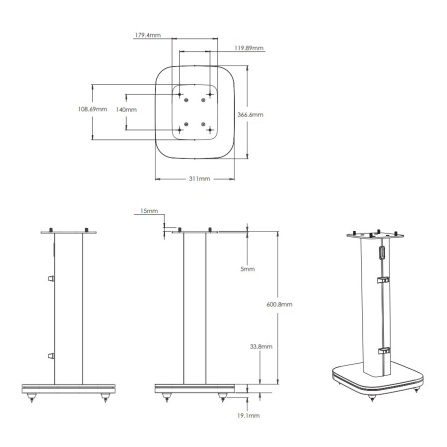 JBL HDI-FS - black