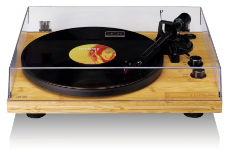 Hi-Fi gramofon s Bluetooth, přenoska Ortofon 2M Red - Lenco LBT-335BA
