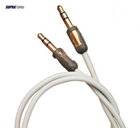 Propojovací kabel pro přenosná zařízení Supra MP-Cable 3.5mm Stereo