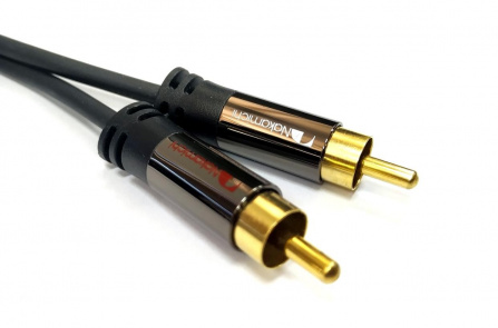 Nakamichi - HQ Premium 2RCA-2RCA OFC Audio Cable - 1 m