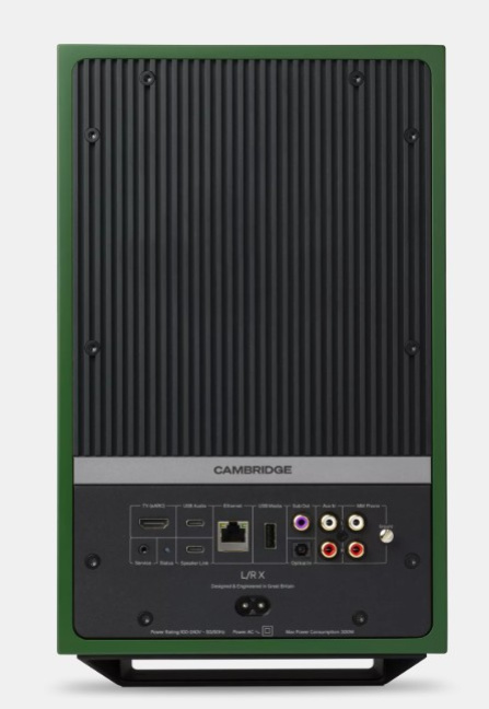 Cambridge Audio L/R X - aktivní monitory - zelená