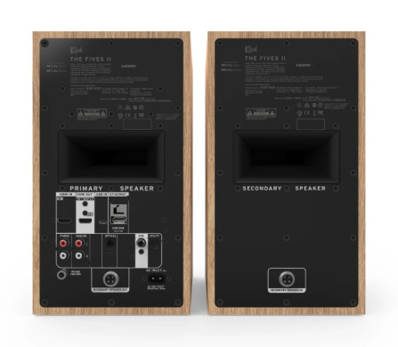 Aktivní reproduktory Klipsch The Fives II - Red Oak