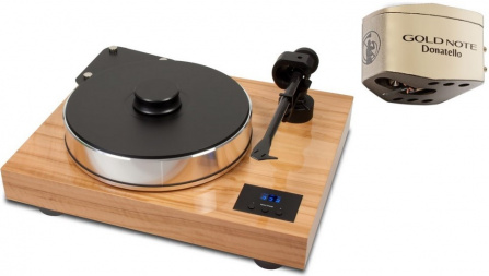 Pro-Ject X-Tension 10 Oliva + Gold Note Donatello Gold