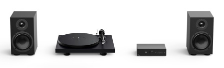 Pro-Ject Colourful Audio System 2 - All-in-one Hi-Fi systém s gramofonem - černá matná