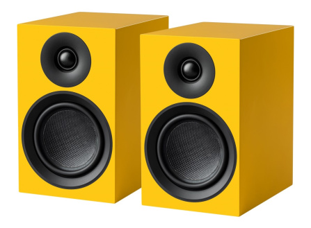 Pro-Ject Colourful Audio System E - All-in-one Hi-Fi systém s gramofonem - žlutá matná