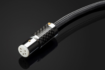 Pro-Ject Connect it Phono RS 5P - XLR - stříbrný gramofonový kabel, 123 cm, XLR na 5P