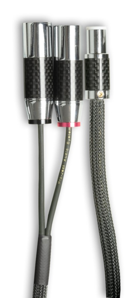 Pro-Ject Connect it Phono RS 5P - XLR - stříbrný gramofonový kabel, 123 cm, XLR na 5P