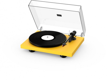 Pro-Ject Debut Carbon Evo Satin Golden Yellow + Ortofon 2MRed