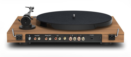 Gramofon Pro-Ject JukeBox E1 Walnut + Ortofon OM5e