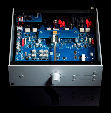 Gramofonový předzesilovač Pro-Ject Phono Box DS3 B stříbrný