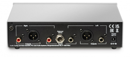 Pro-Ject Phono Box S3 B stříbrný - Plně symetrický gramofonový předzesilovač