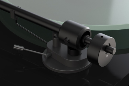 Pro-Ject T1 EVO + OM10 - piano černá  + aktivní reprosoustavy Magnat Monitor Ref. 2A - černá dýha