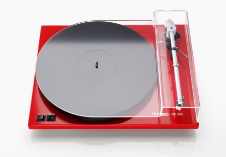 Thorens TD 203 - Red High Gloss