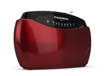Thomson RT223 - přenosné rádio FM/AM - červené