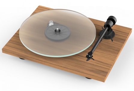 Gramofon Pro-Ject T1 EVO BT + Reproduktory AQ M 25 - ořech