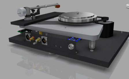 Thorens TD 1601 piano black