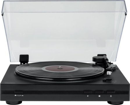 Plně automatický gramofon - Thomson TT350 černý
