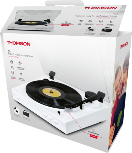 Thomson TT351 - automatický gramofon, bílý
