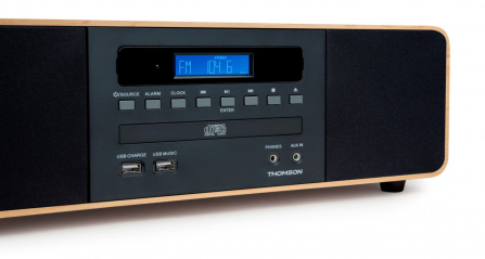 Thomson MIC202IBT - mikrosystém s Bluetooth a indukčním nabíjením