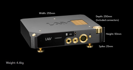 DA převodník Laiv Harmony HP2A - black