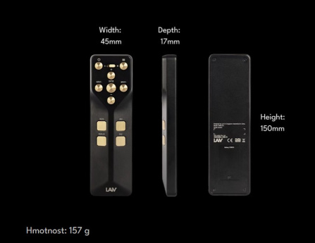DA převodník Laiv Harmony HP2A - black