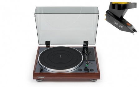 THORENS TD-102A Walnut + Ortofon OM 5E