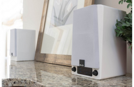 Aktivní reproduktory SVS Prime Wireless Speaker System Piano Gloss White