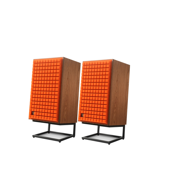 Výprodej studio - Reproduktory JBL L100 CLASSIC oranžové mřížky + Stojany grátis
